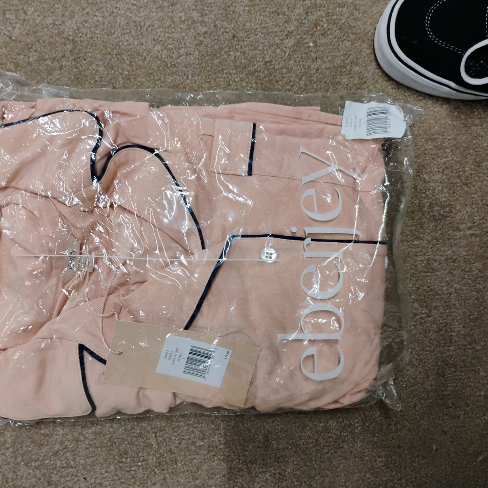 Eberjey Pink Pajama Set Soft Intimates Sleepwear